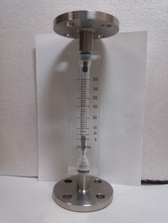 Acrylic Body Rotameter in Flange Connection for 0-300 LPH